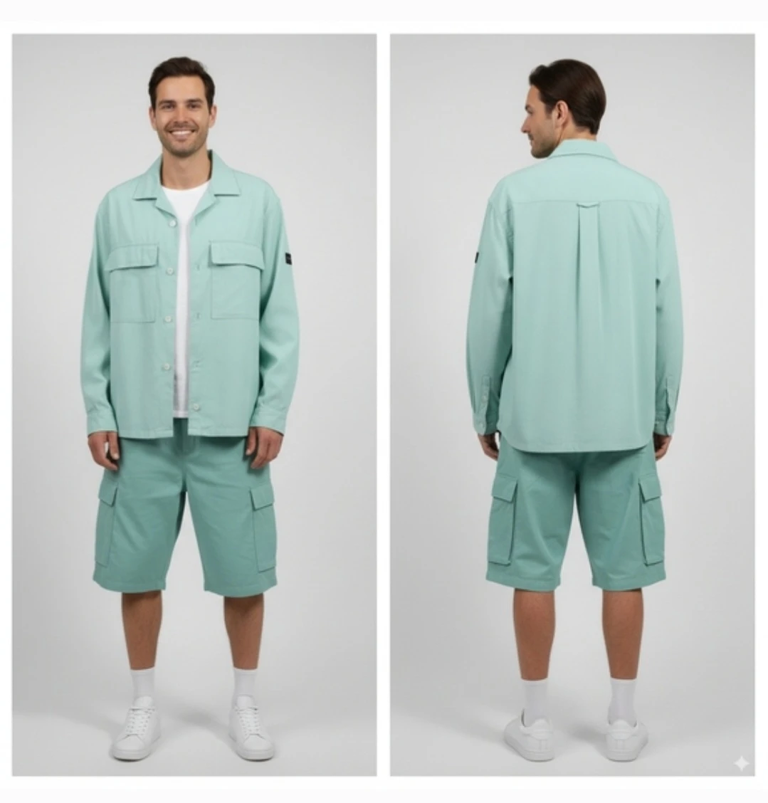 Hugo Boss Relaxed-Fit Overshirt Size L/XL - photo 3