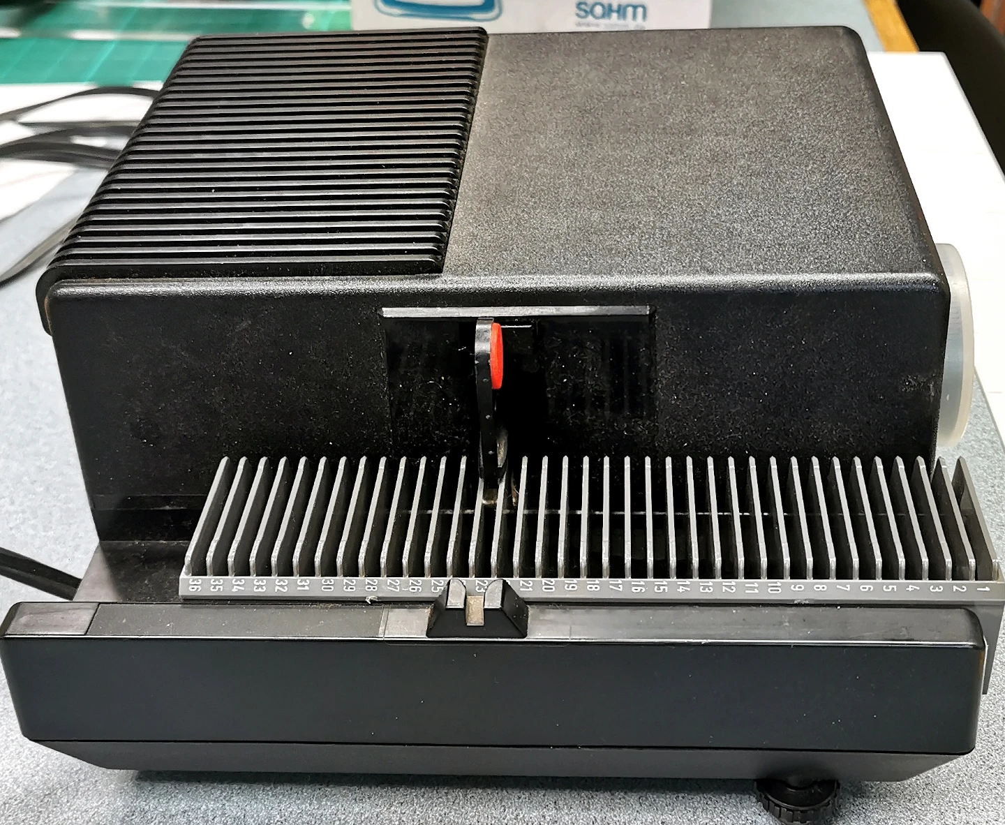 vintage slides projecter