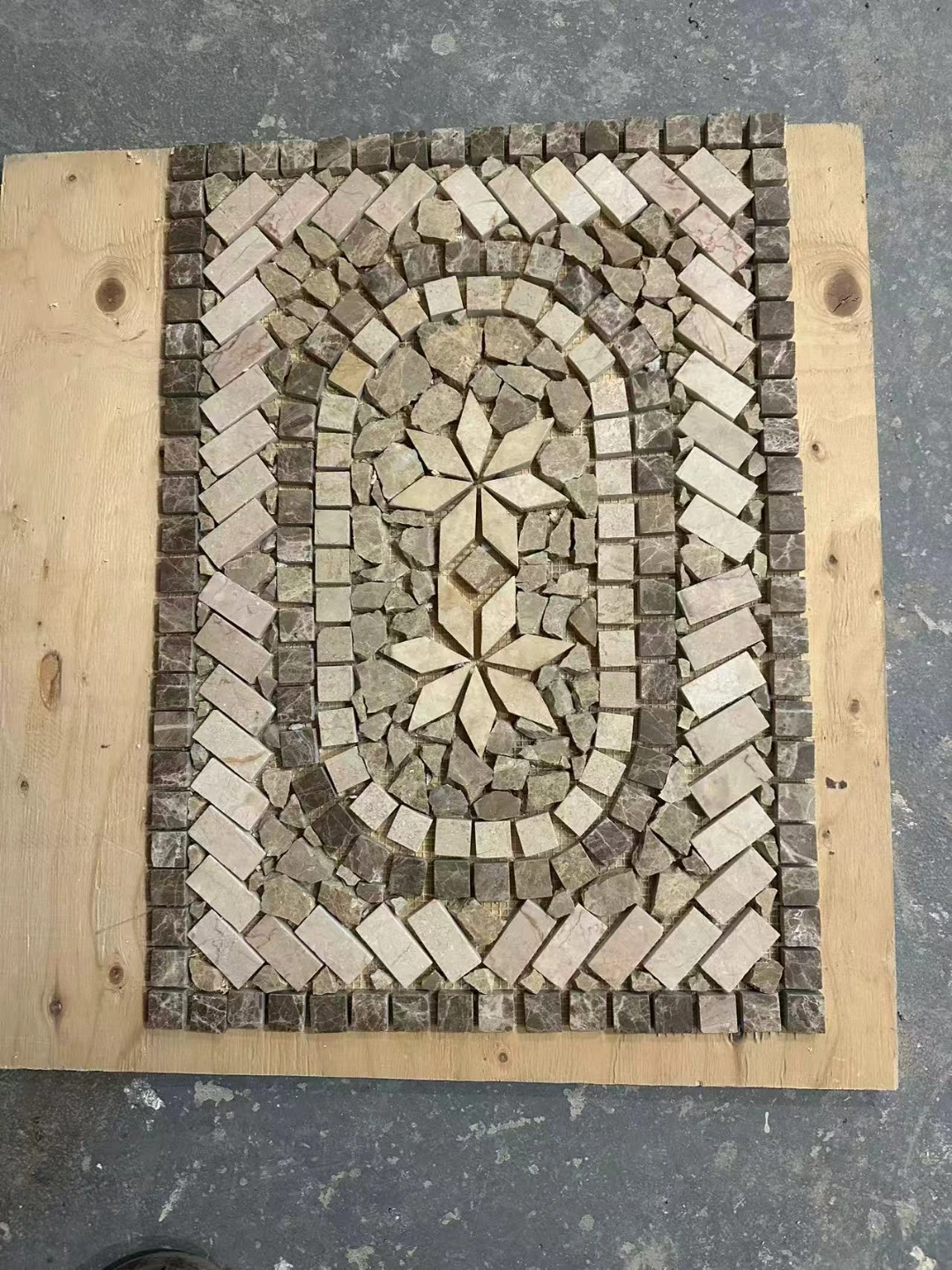 Mosaic Stone Wall Art  16 1/2 X 23 1/2