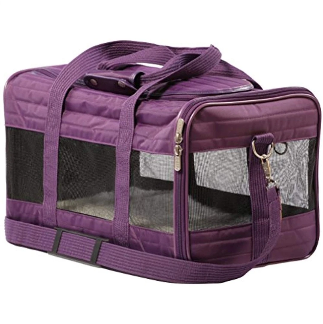 Free Sherpa Purple Pet Carrier Bag - airline compatible - photo 3