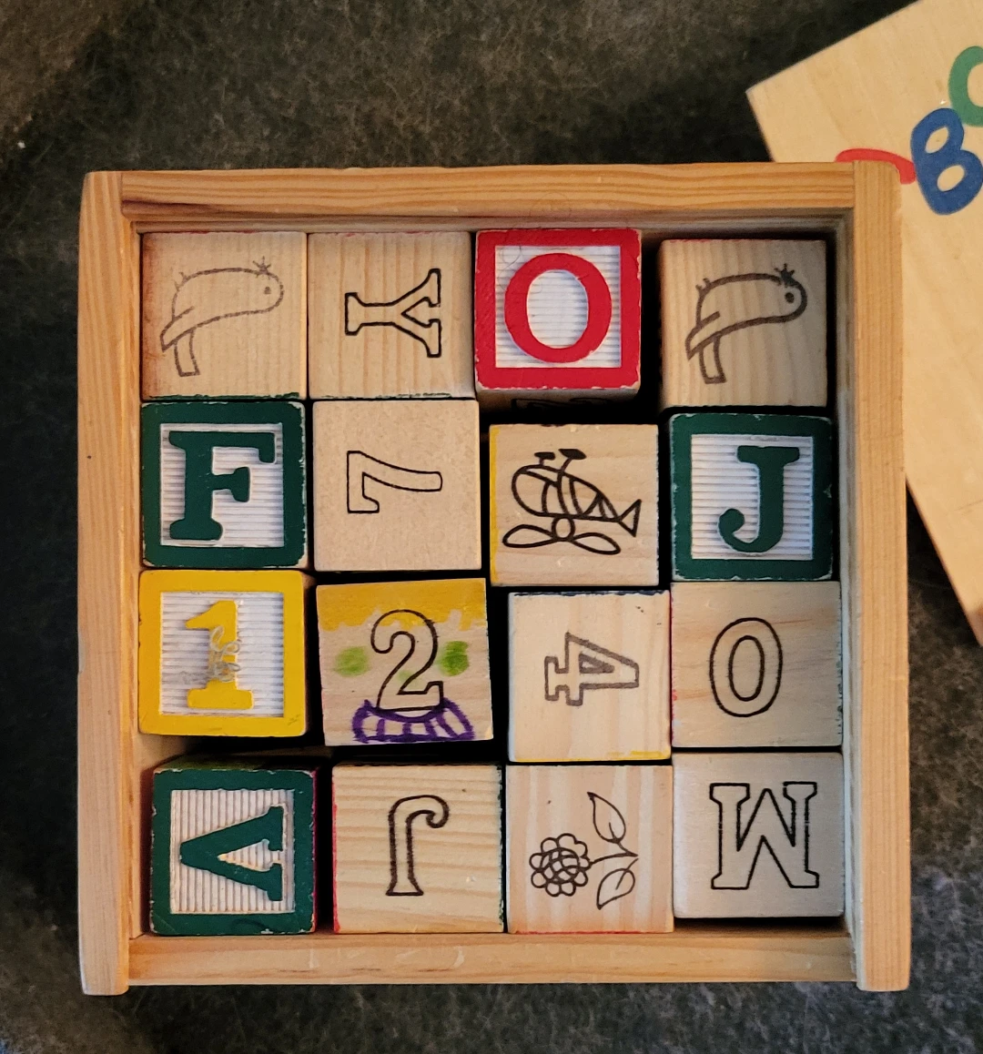 ABC Wood Blocks - 48 Piece Set - photo 2