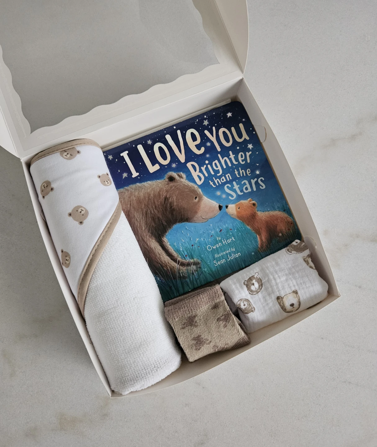 Baby Gift Set with "I Love You Brighter than the Stars" Book - photo 2