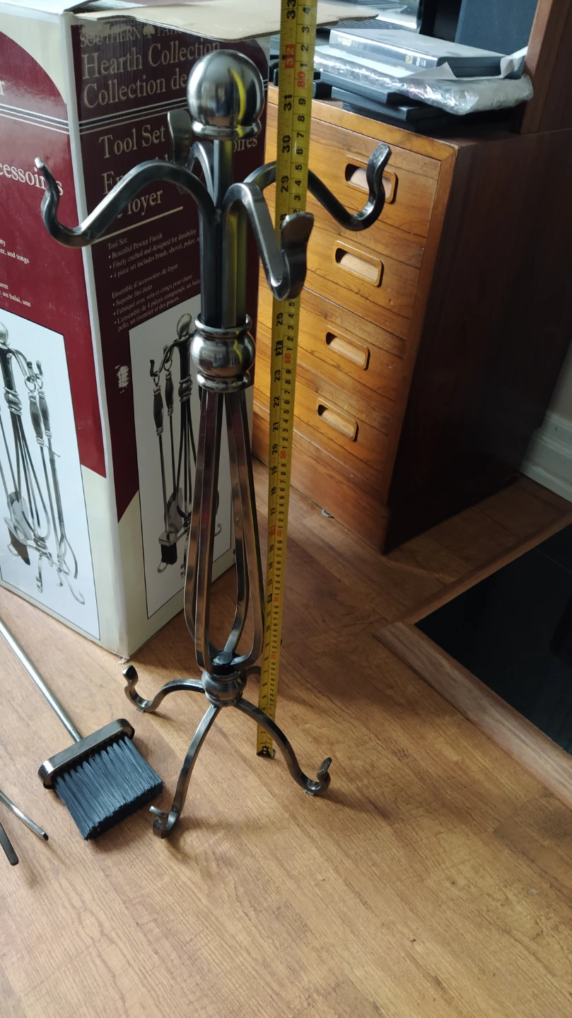 Hearth Collection 4-Piece Fireplace Tool Set - photo 2