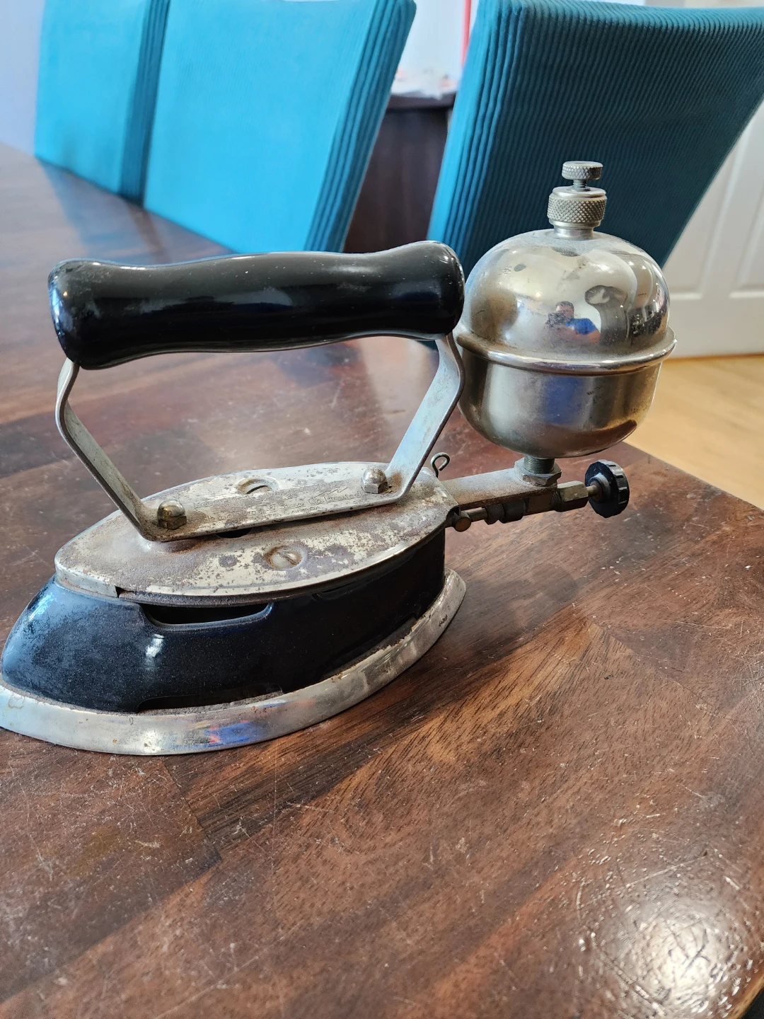 Vintage 'Model A' Gasoline Iron by coleman
