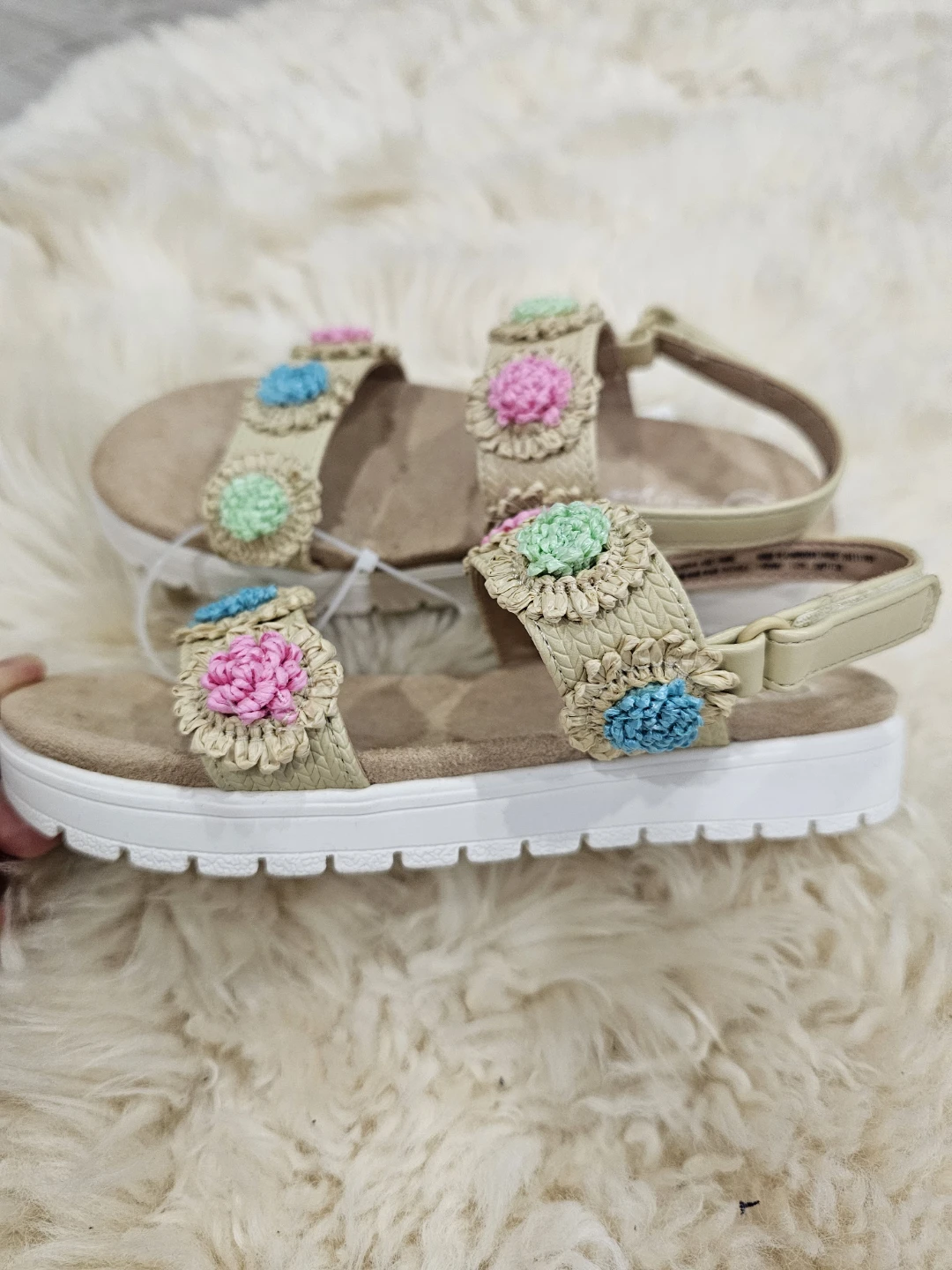 NWT - Cat & Jack Kids Sandals Size 12 - photo 3