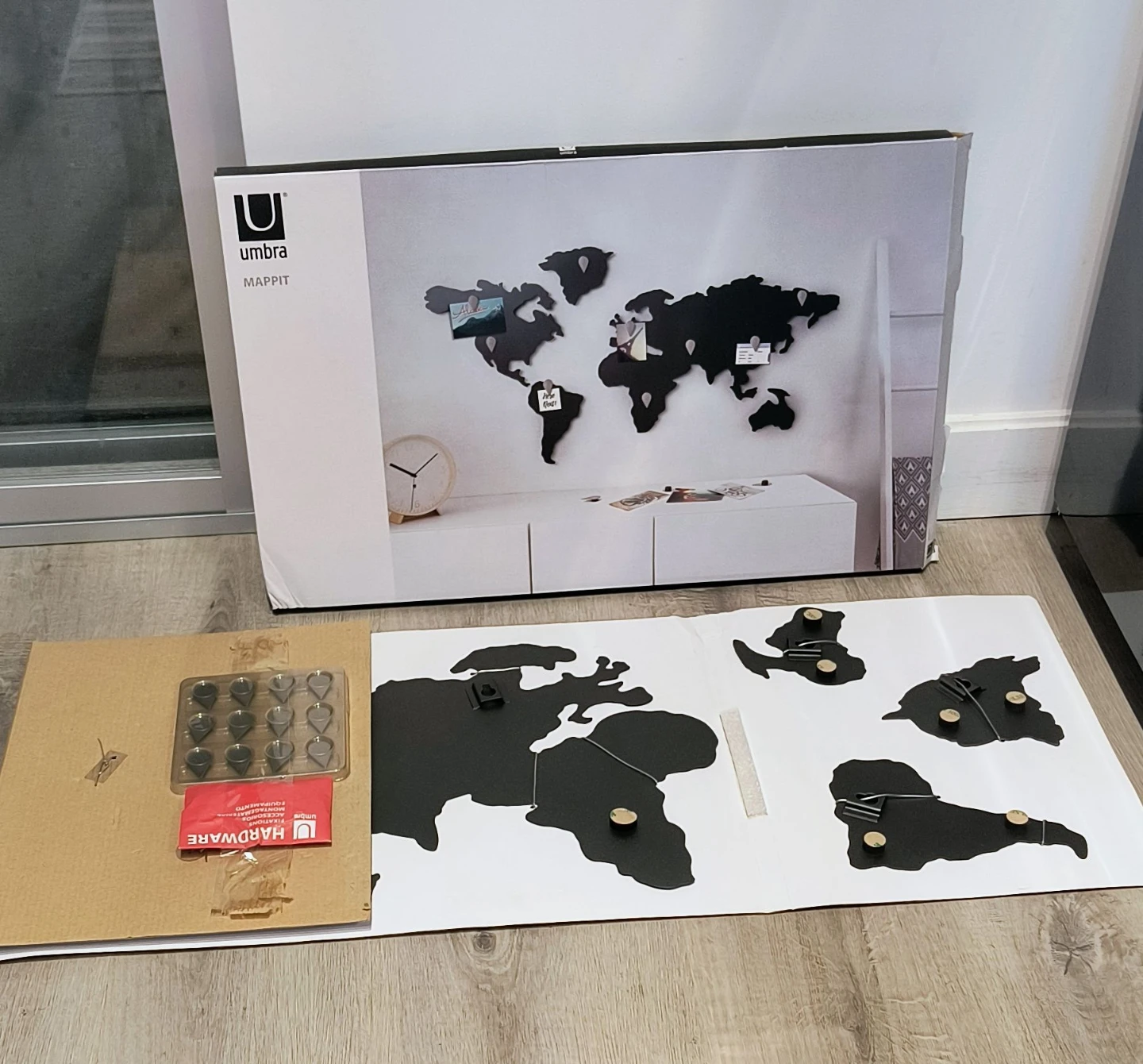 Umbra Mappit Wall Map Decoration - photo 3