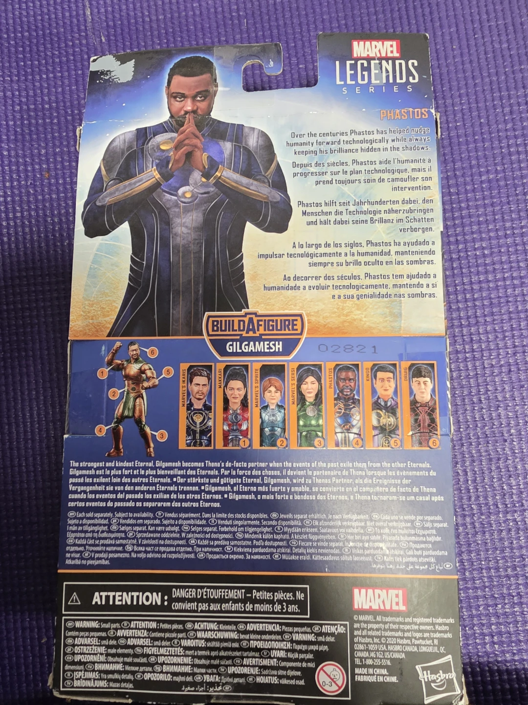Marvel Legends Eternals Phastos Action Figure - photo 2