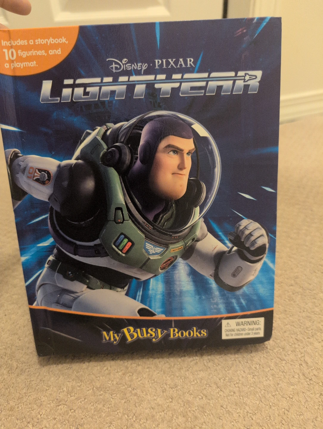 Disney Pixar Lightyear My Busy Books Storybook & Figurines