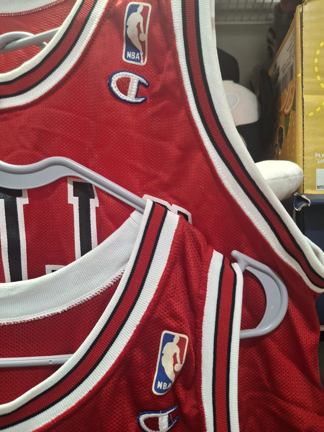 Champion Michael Jordan Chicago Bulls NBA Jersey Size 44 & 48 - photo 5
