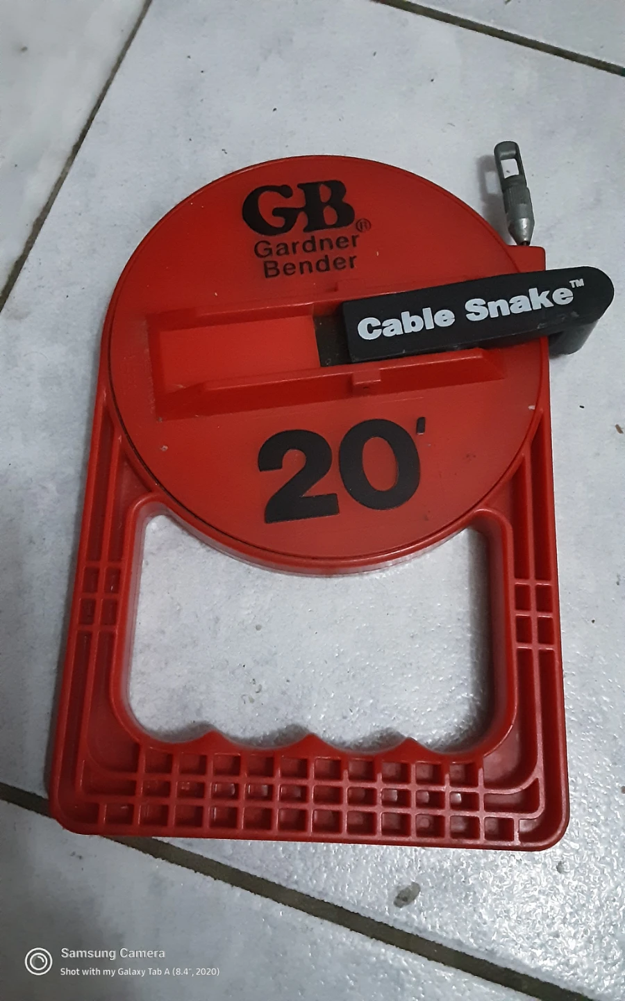 Gardner Bender GB Cable Snake 20' Reel