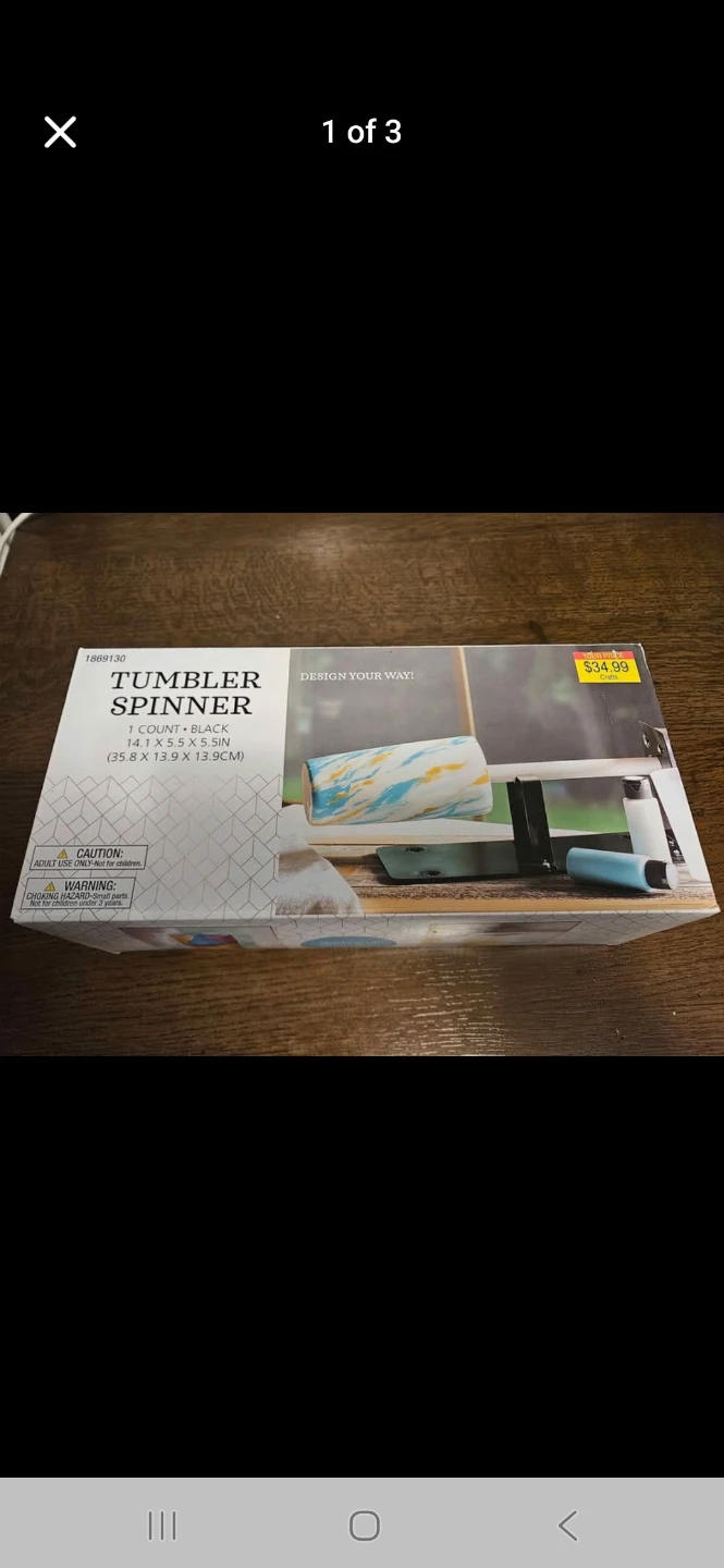 Tumbler Spinner for Crafting
