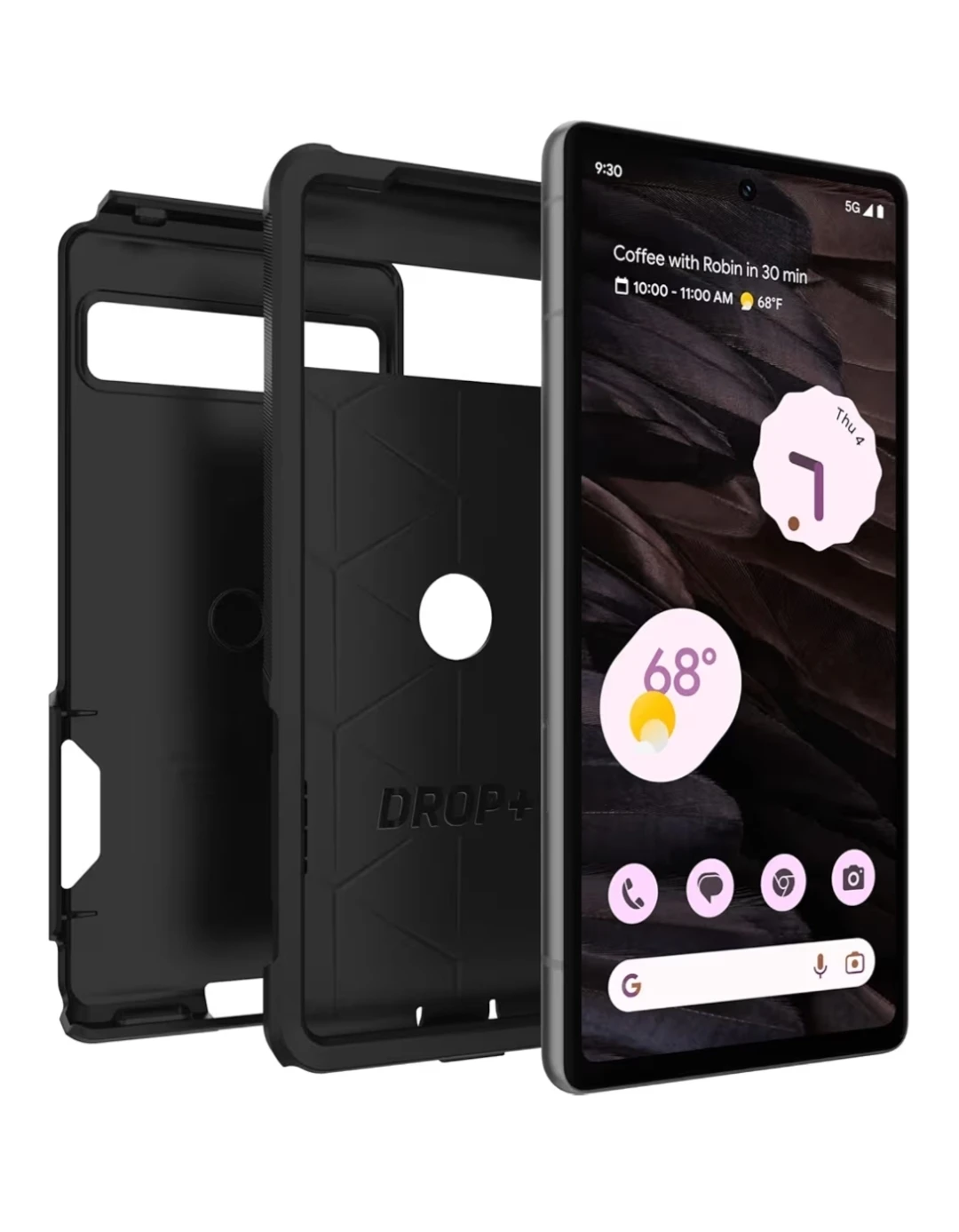 OtterBox Commuter Series Case – Google Pixel 7a (Black) - photo 3