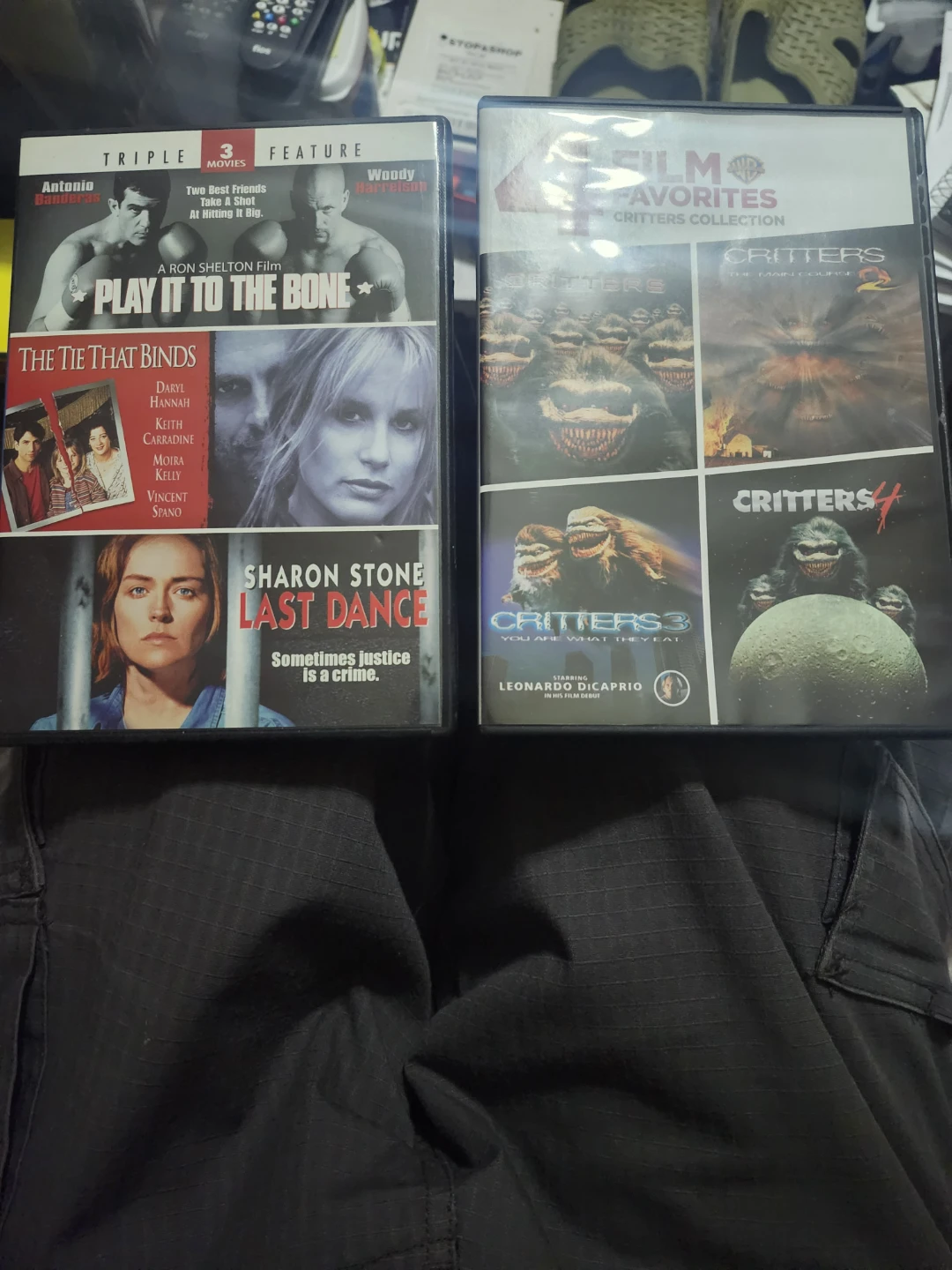 3 Movie DVD Lot: Play It to the Bone, The Tie That Binds, Last