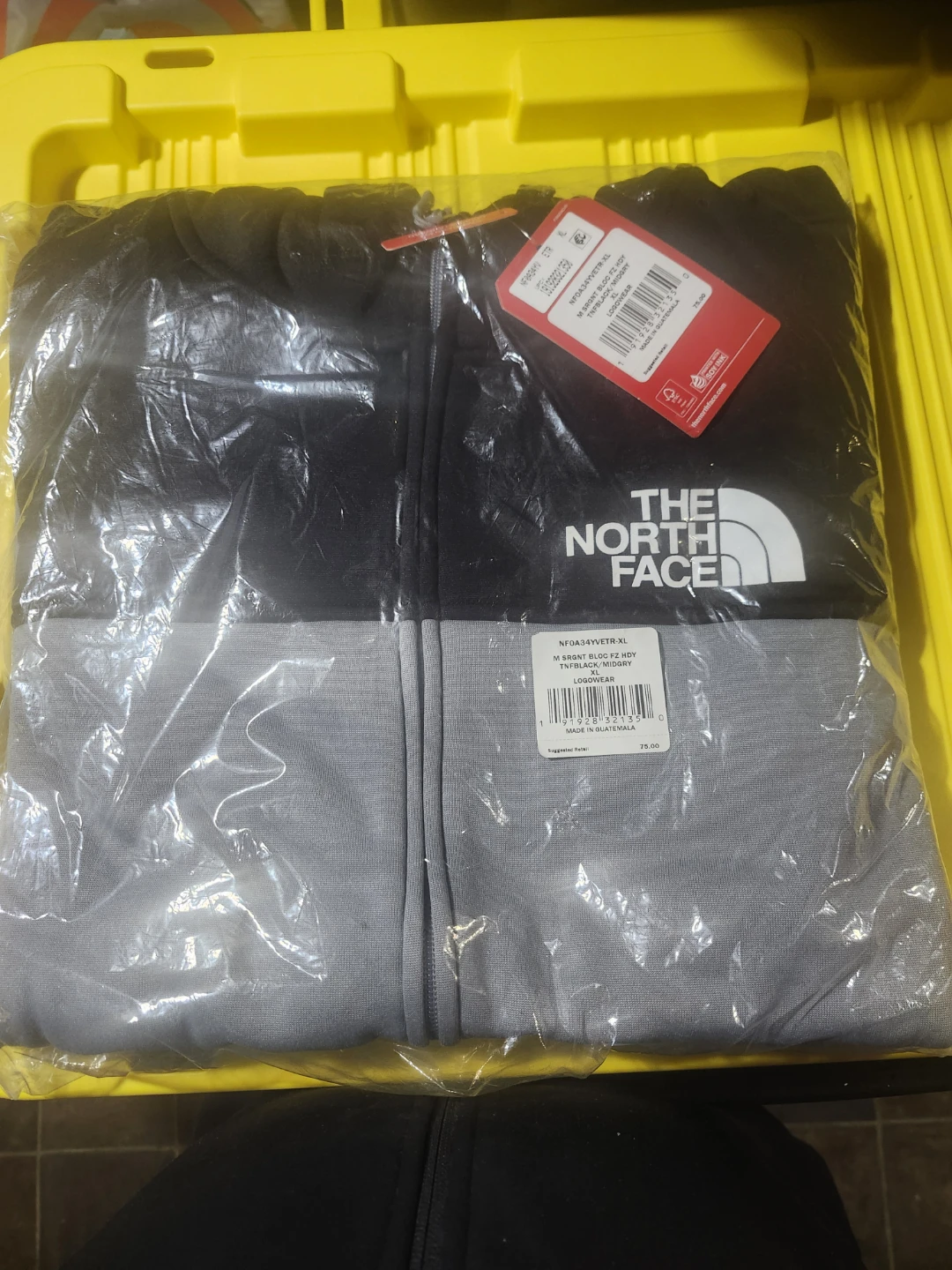 The North Face Men's Sherpa Bloc Full Zip Hoodie XL