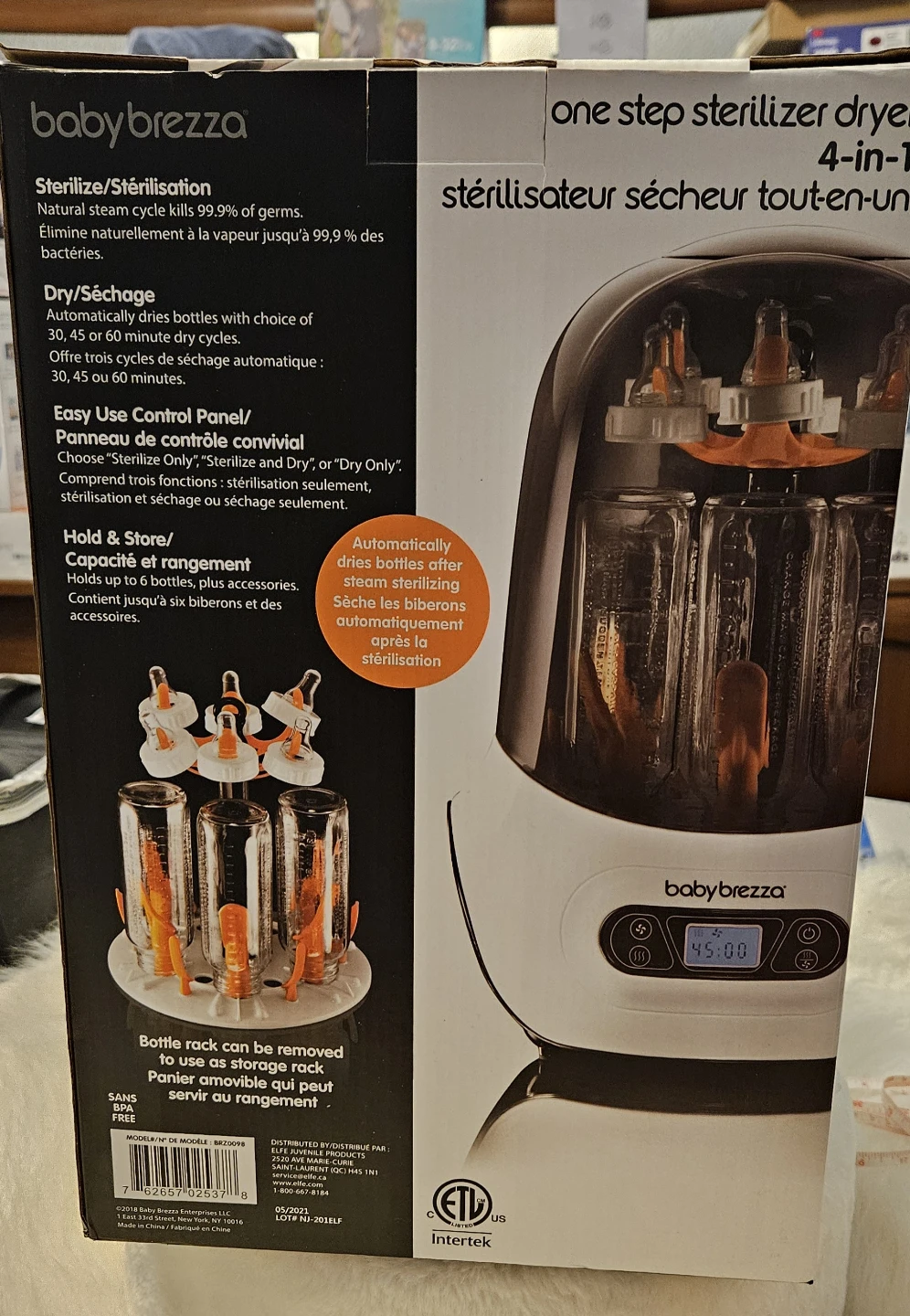 Baby Brezza One Step Sterilizer Dryer