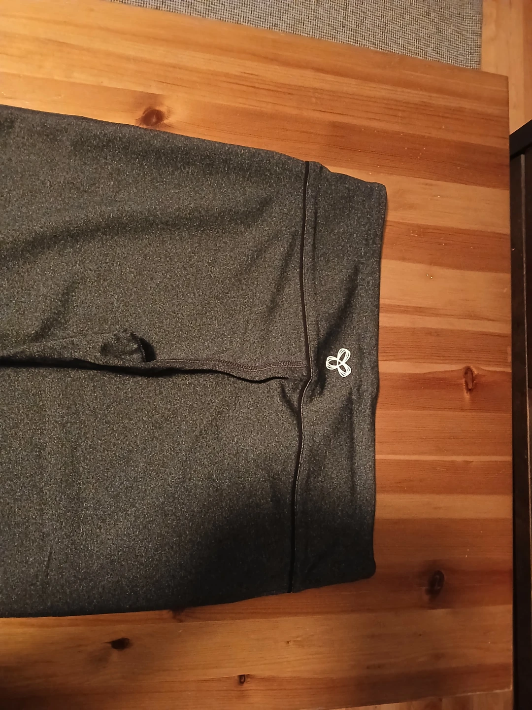 TNA Flare Yoga Pants - Charcoal Grey - Size Small - photo 2