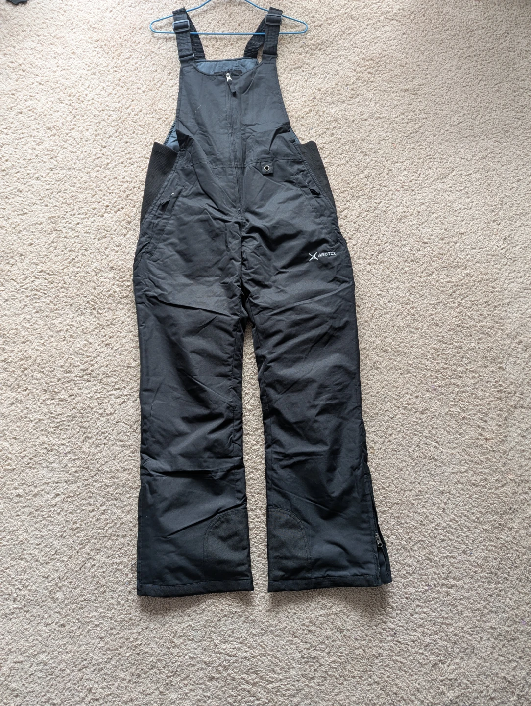 Arctix Women's Ski Snow Bib Overalls Black M/M