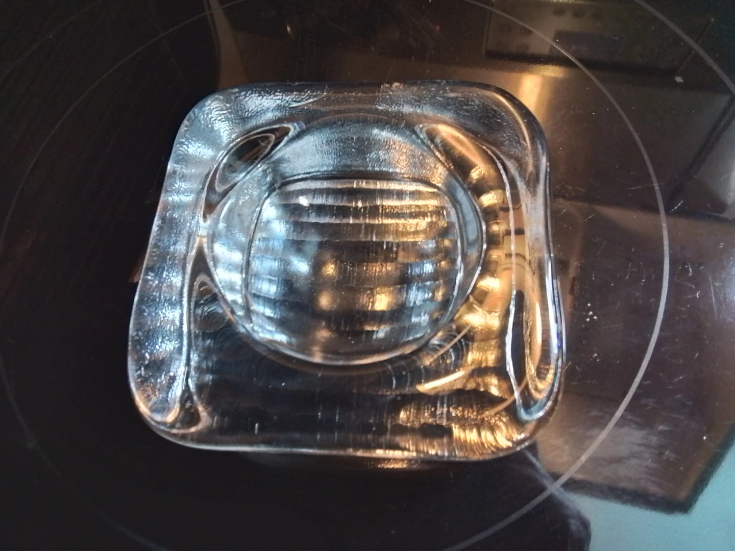 Vintage Glass Ashtray