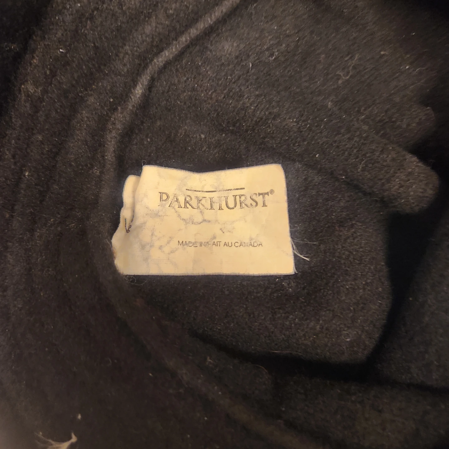Parkhurst Black Felt Hat - photo 2