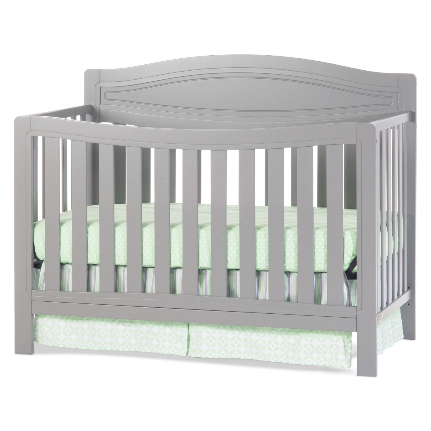 4-in-1 Convertible Crib - White