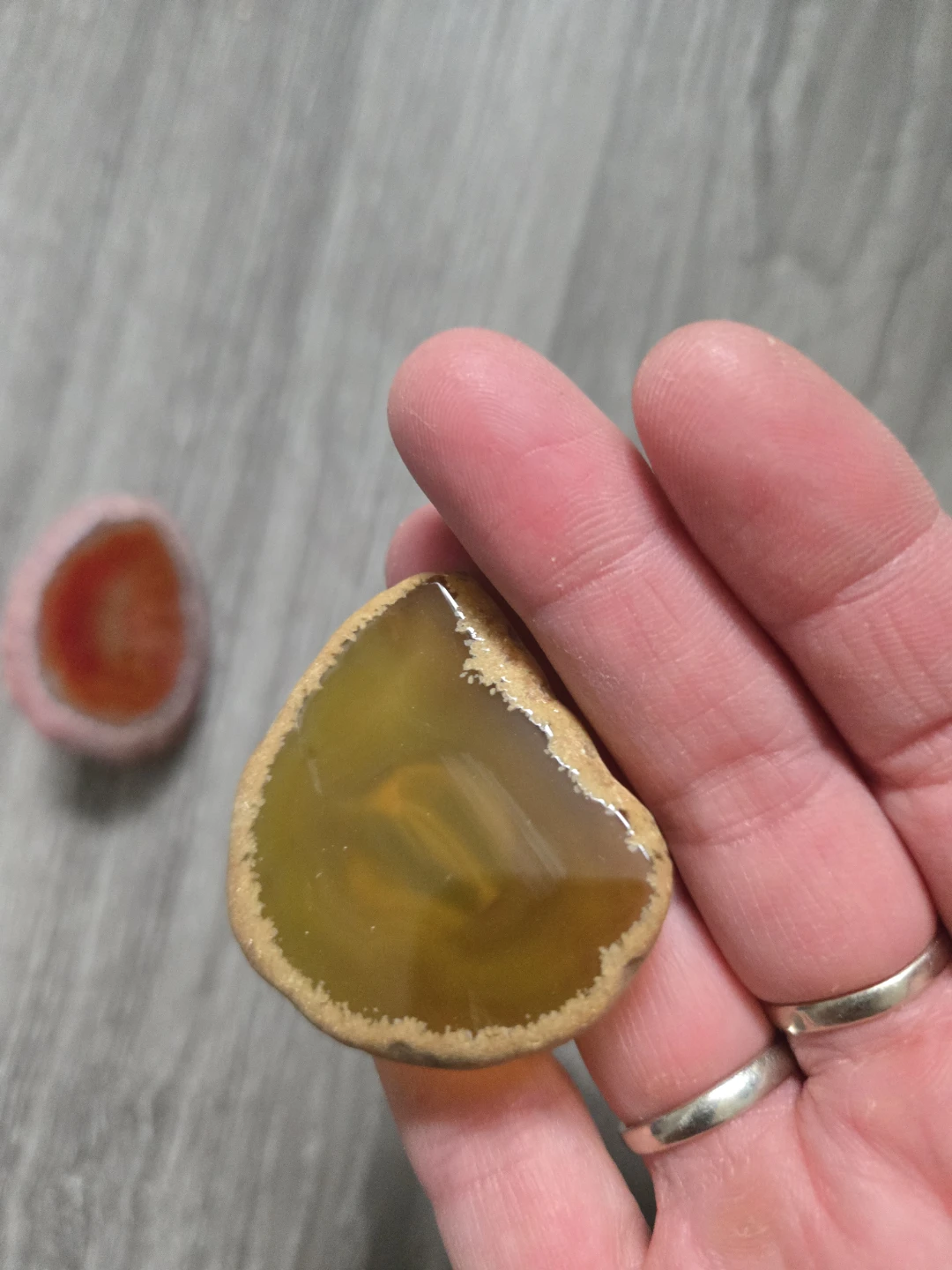 Set of 5 Agate Drawer Knobs - photo 3