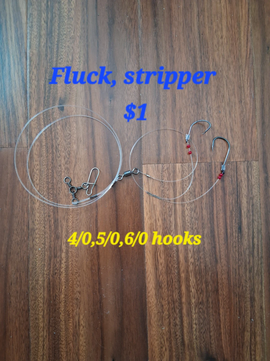 Fishing Rigs - Fluke, Striper.
