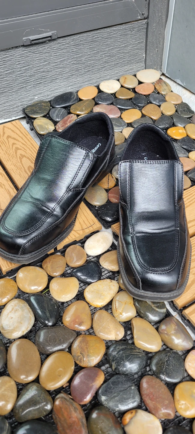 Black Slip-On Loafer Shoes - photo 3