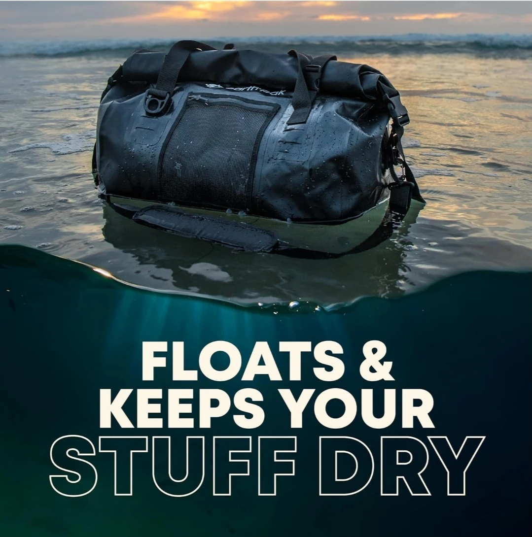Earth Pak 70L Waterproof Duffel Dry Bag Motorcycle Kayak Boat - photo 3