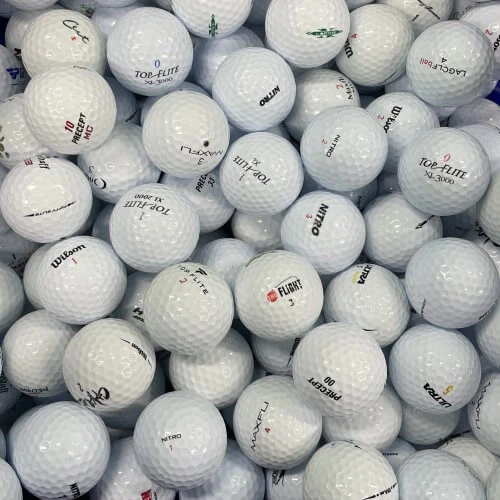 Mixed Brand Golf Balls
