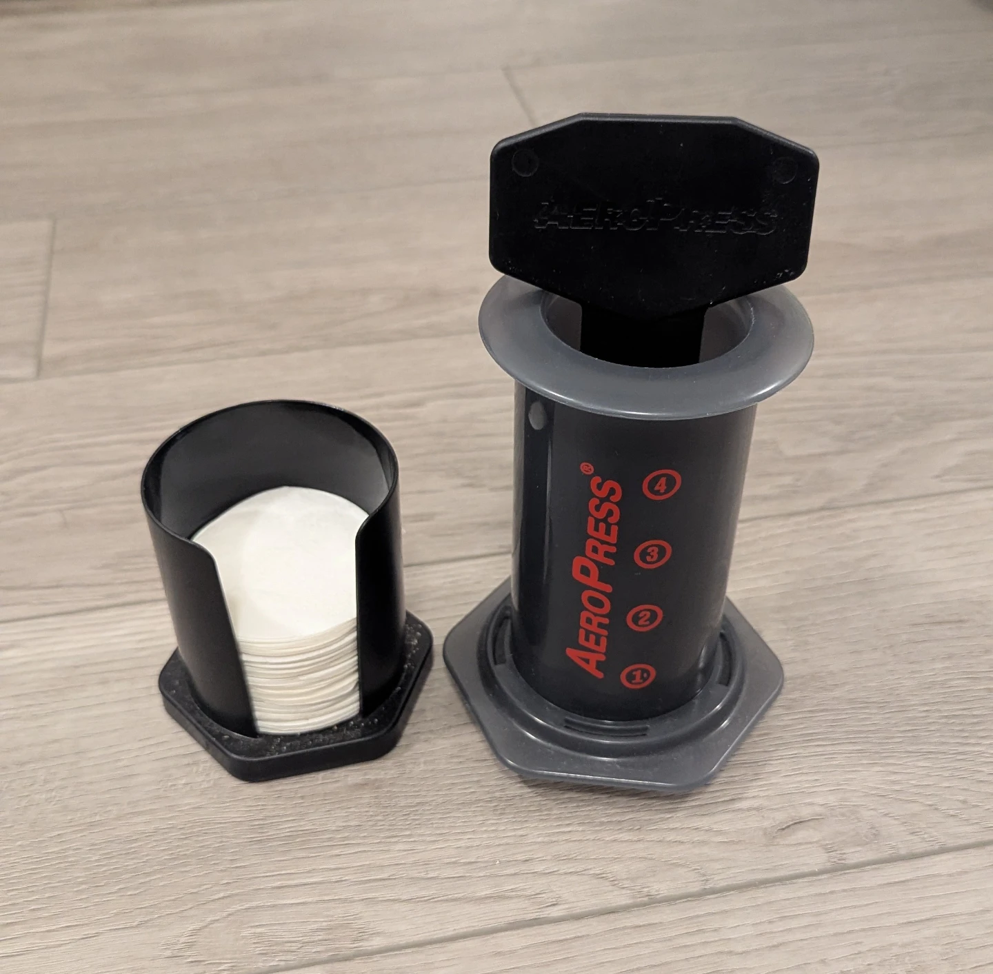 AeroPress Coffee Maker with Filter Holder