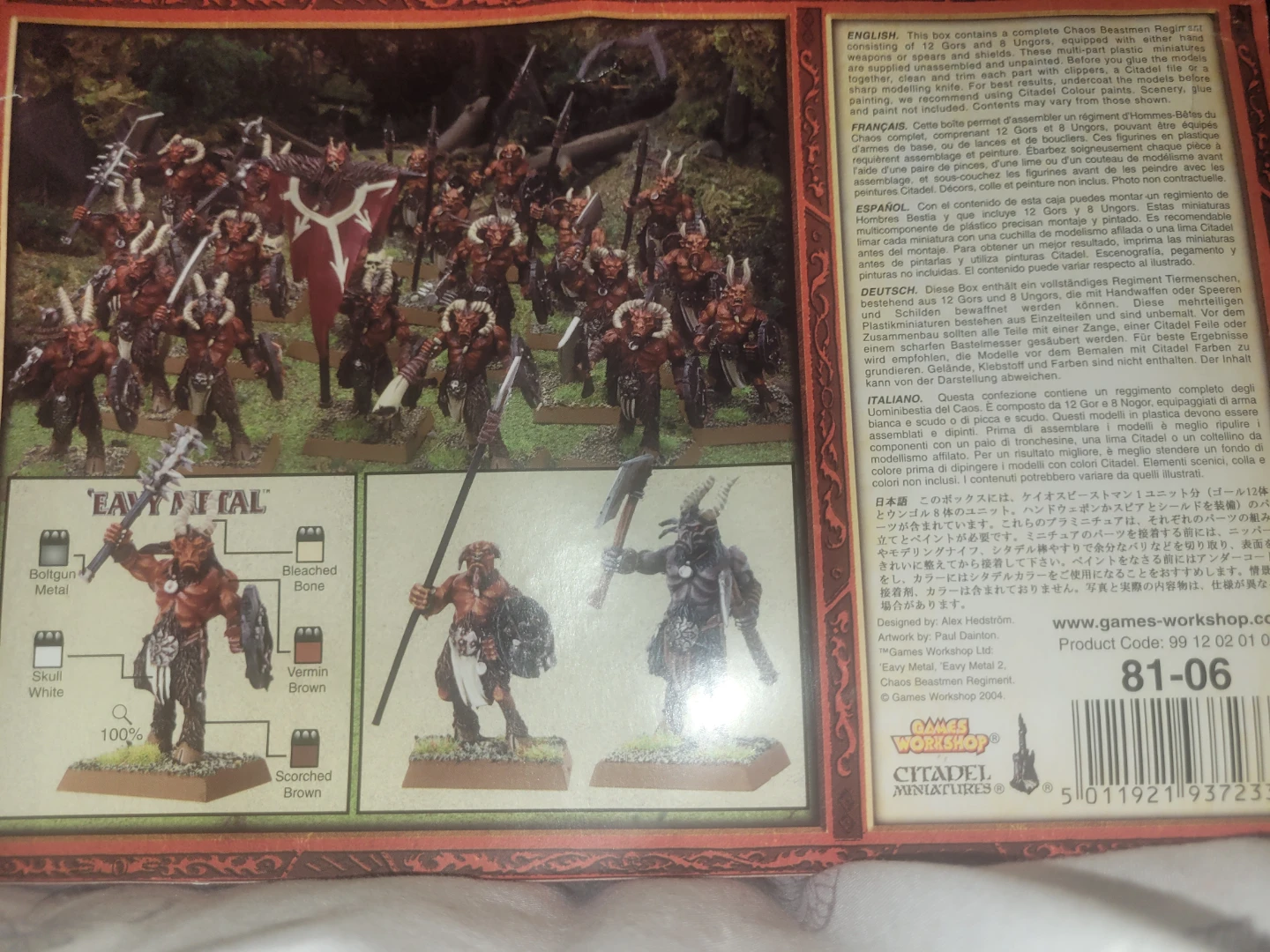 Warhammer Chaos Beastmen Regiments Box Set - photo 2