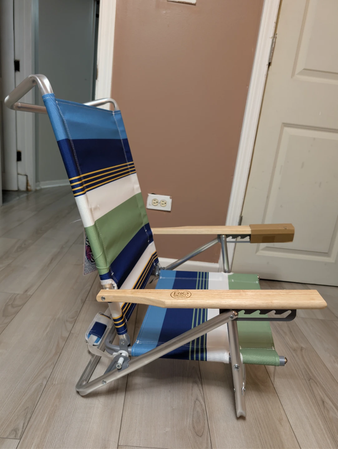 Rio Beach Portable Folding Beach Chairs (3)