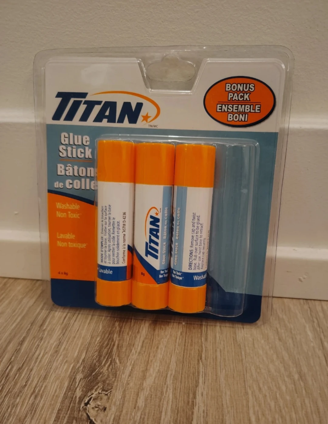Titan Glue Sticks - 3 x 8g