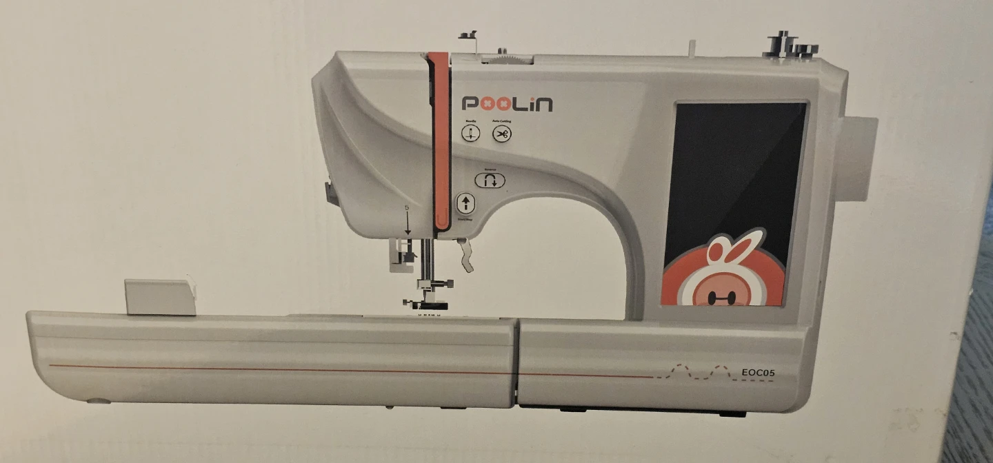 Poolin EOC05 Embroidery Sewing Machine
