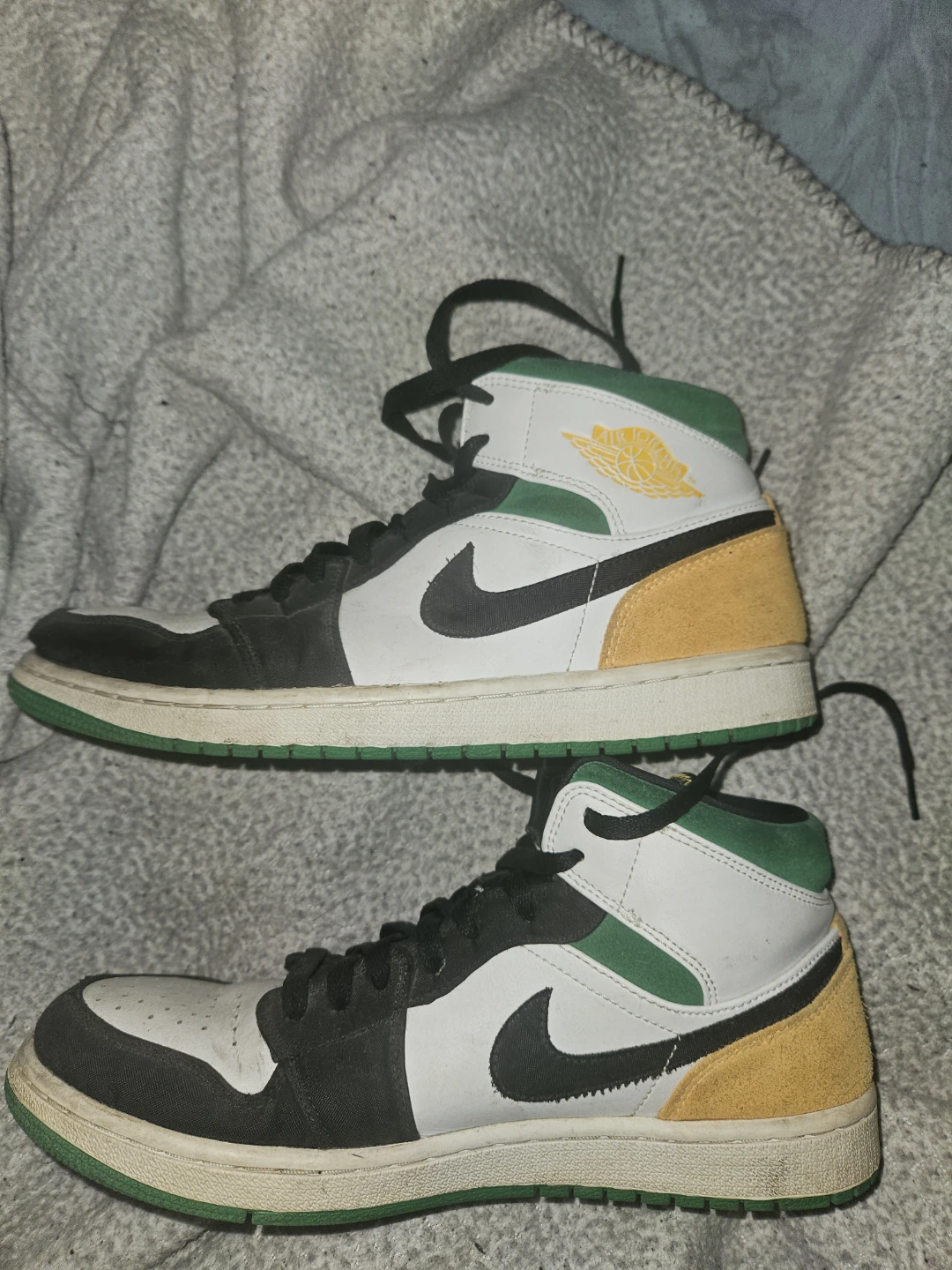 Jordan 1 Oakland Green Men's 10.5 - photo 4
