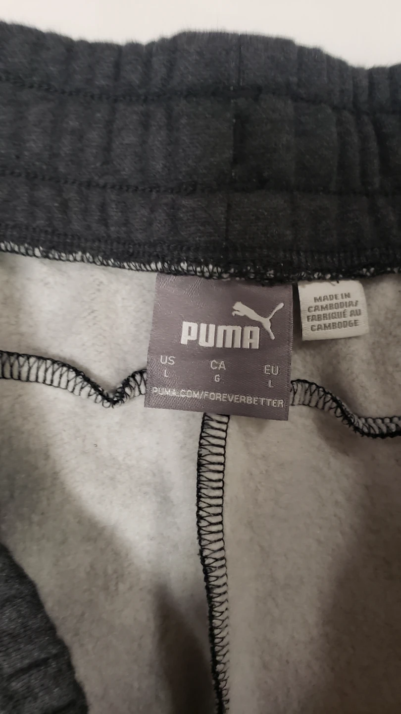 Brand new Men's Puma Sweatpants Size L - photo 2