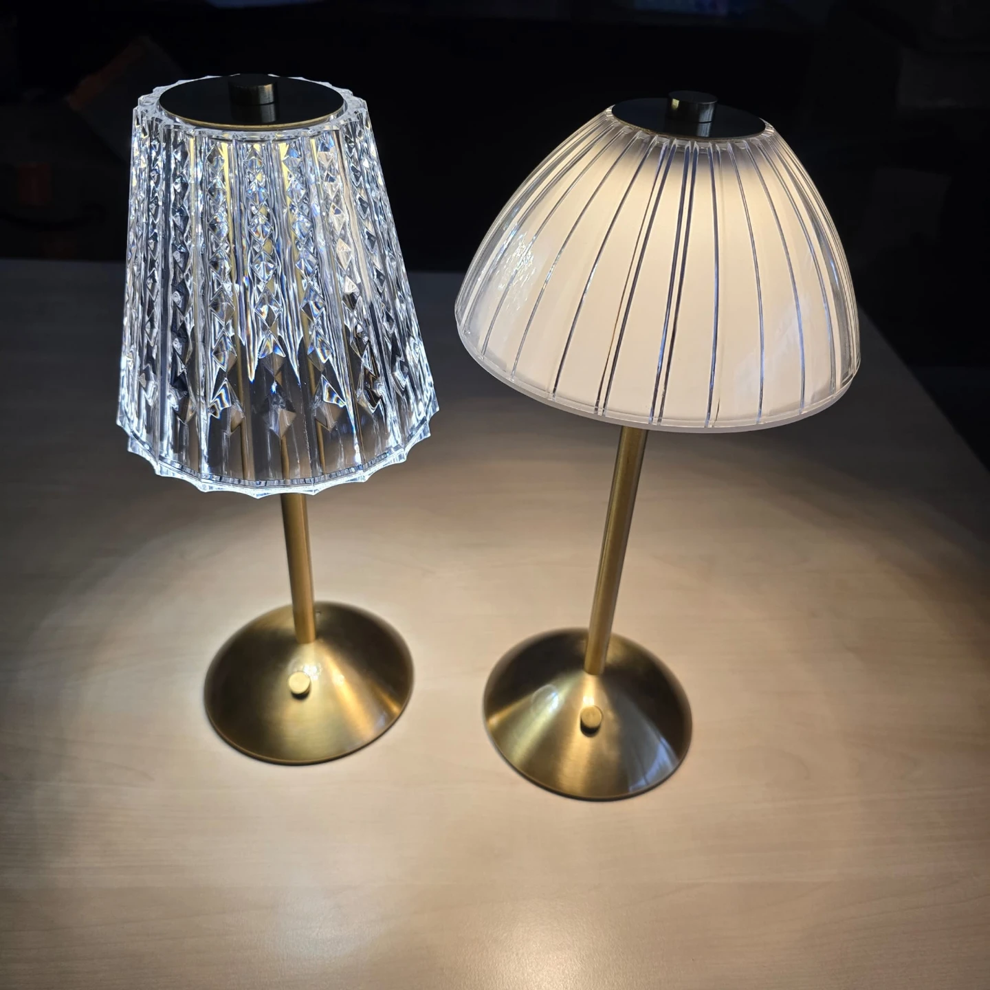 🔆 New Cordless LED Crystal Table Lamp - photo 3