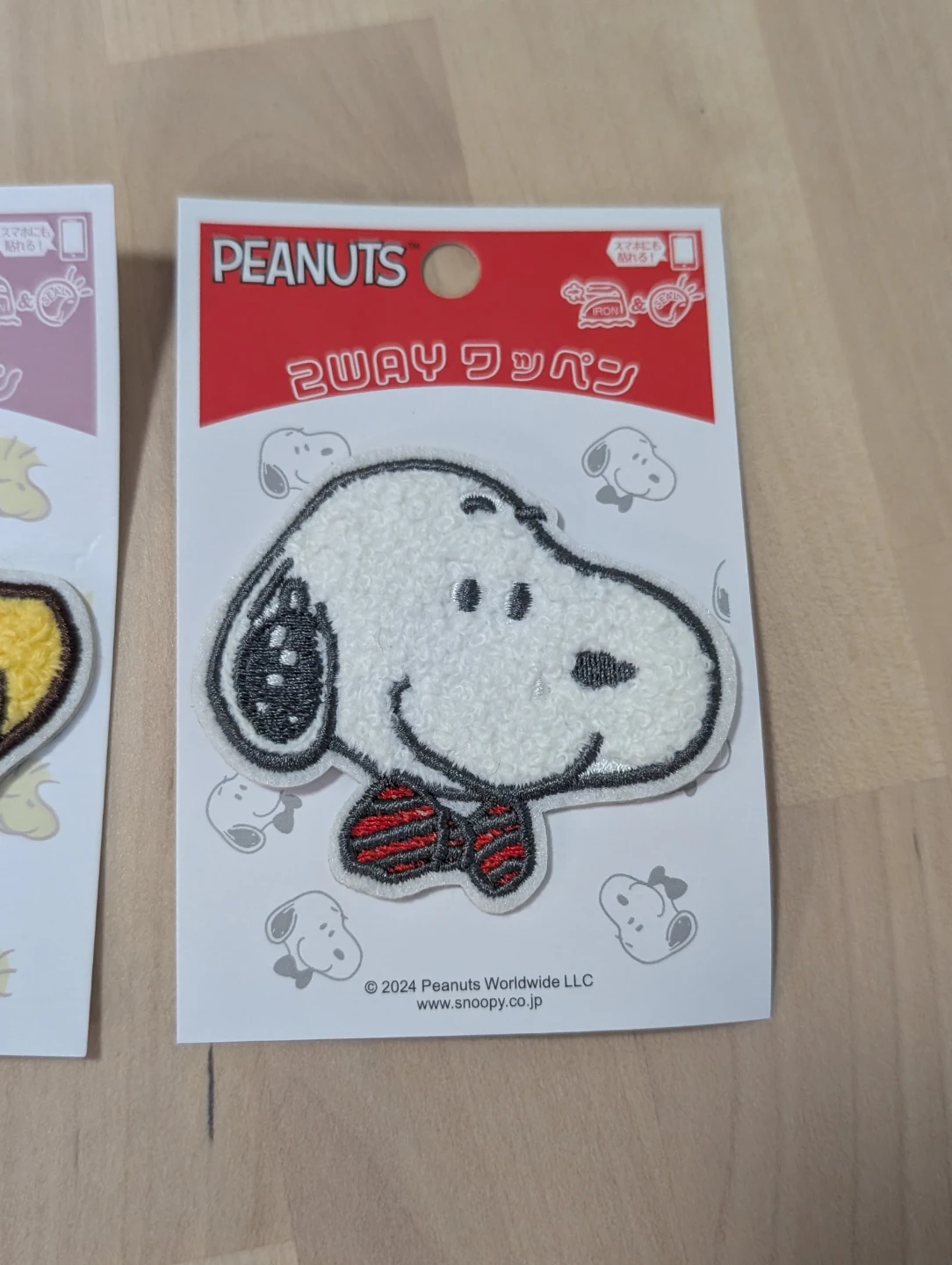 New Snoopy & Woodstock Iron-On/ peel & stick on Patches - photo 3