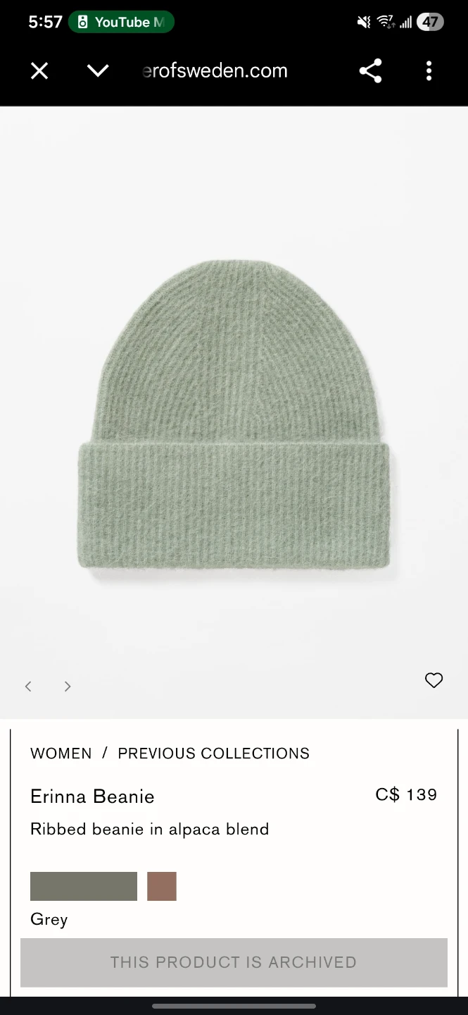 Tiger of Sweden 1903 Ribbed Beanie Hat - photo 2