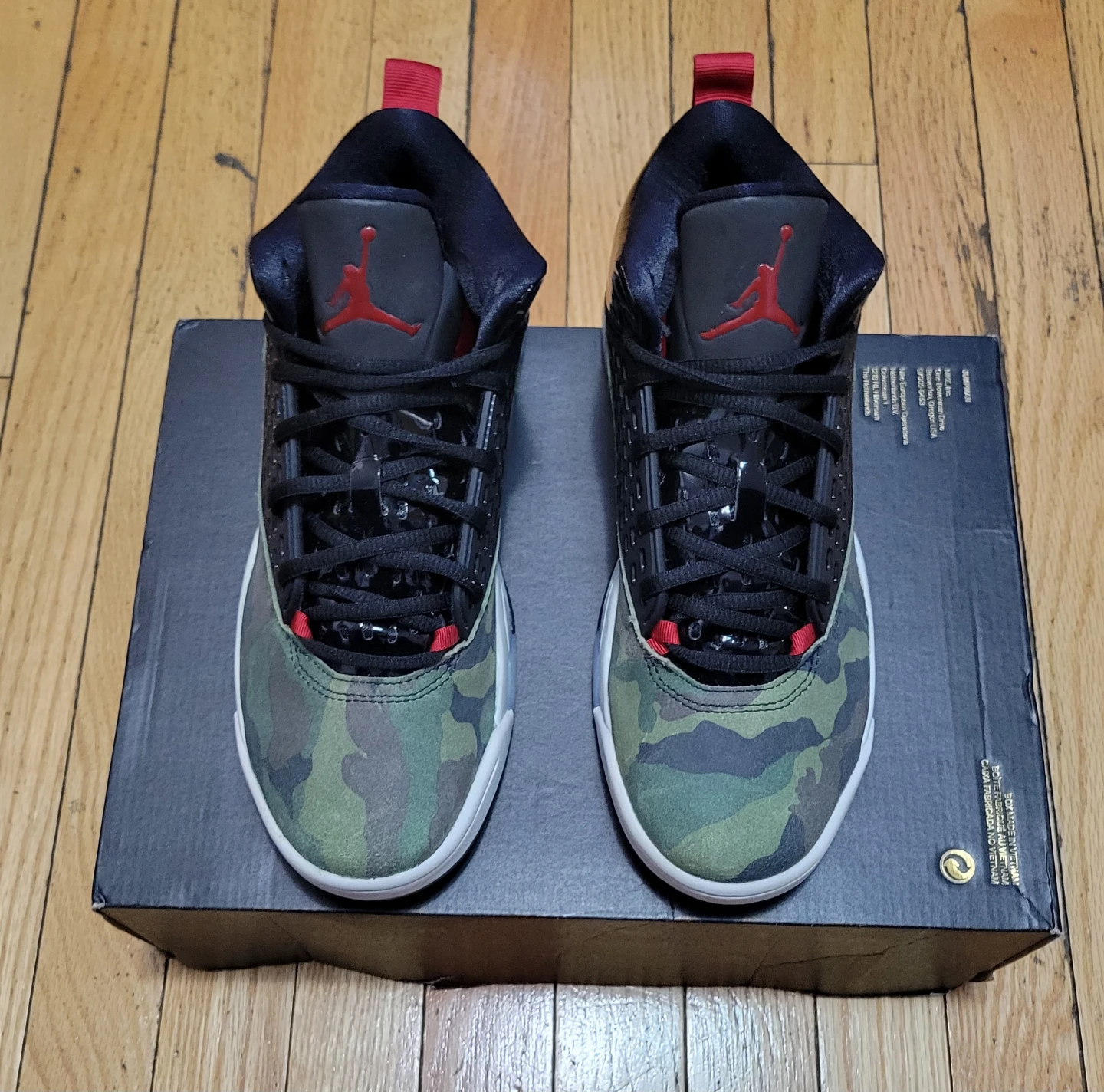 Jordan Air 200E Camo Sneakers Size 7 - photo 2