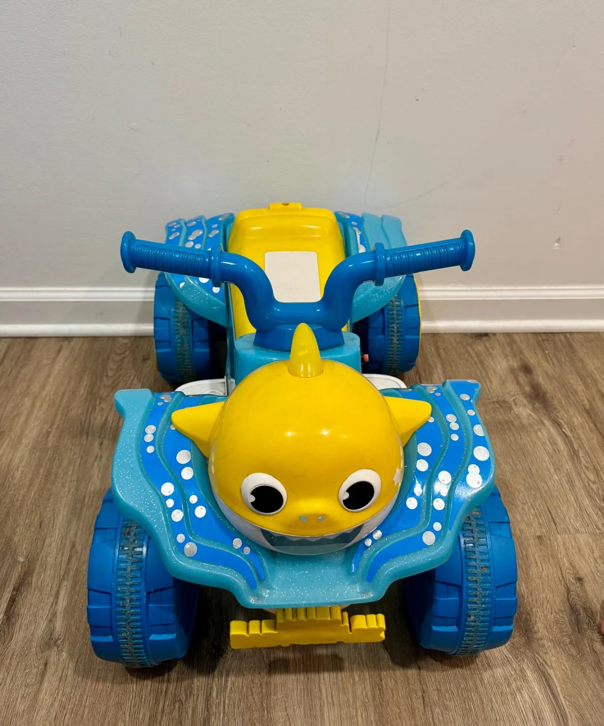 Baby Shark Ride-On Quad With Charger