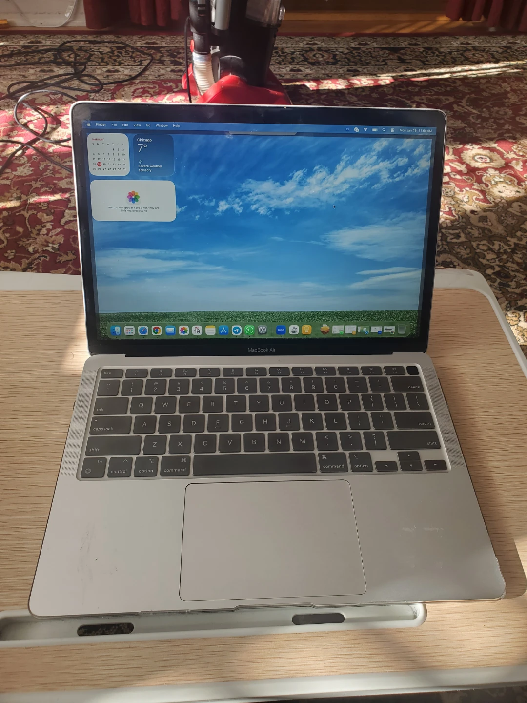 Apple MacBook Air M1, 8GB RAM, 2020 - Silver