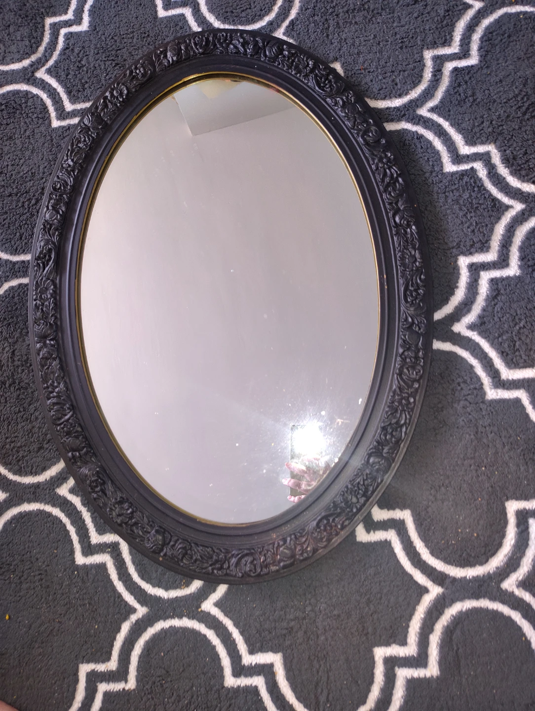 Oval Wall Mirror by Miami Carey