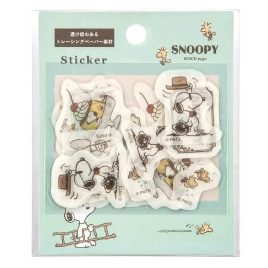 New Snoopy Stickers, Peanuts, 25 stickers set