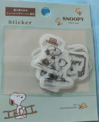 New Snoopy Stickers, Peanuts, 25 stickers set - photo 3