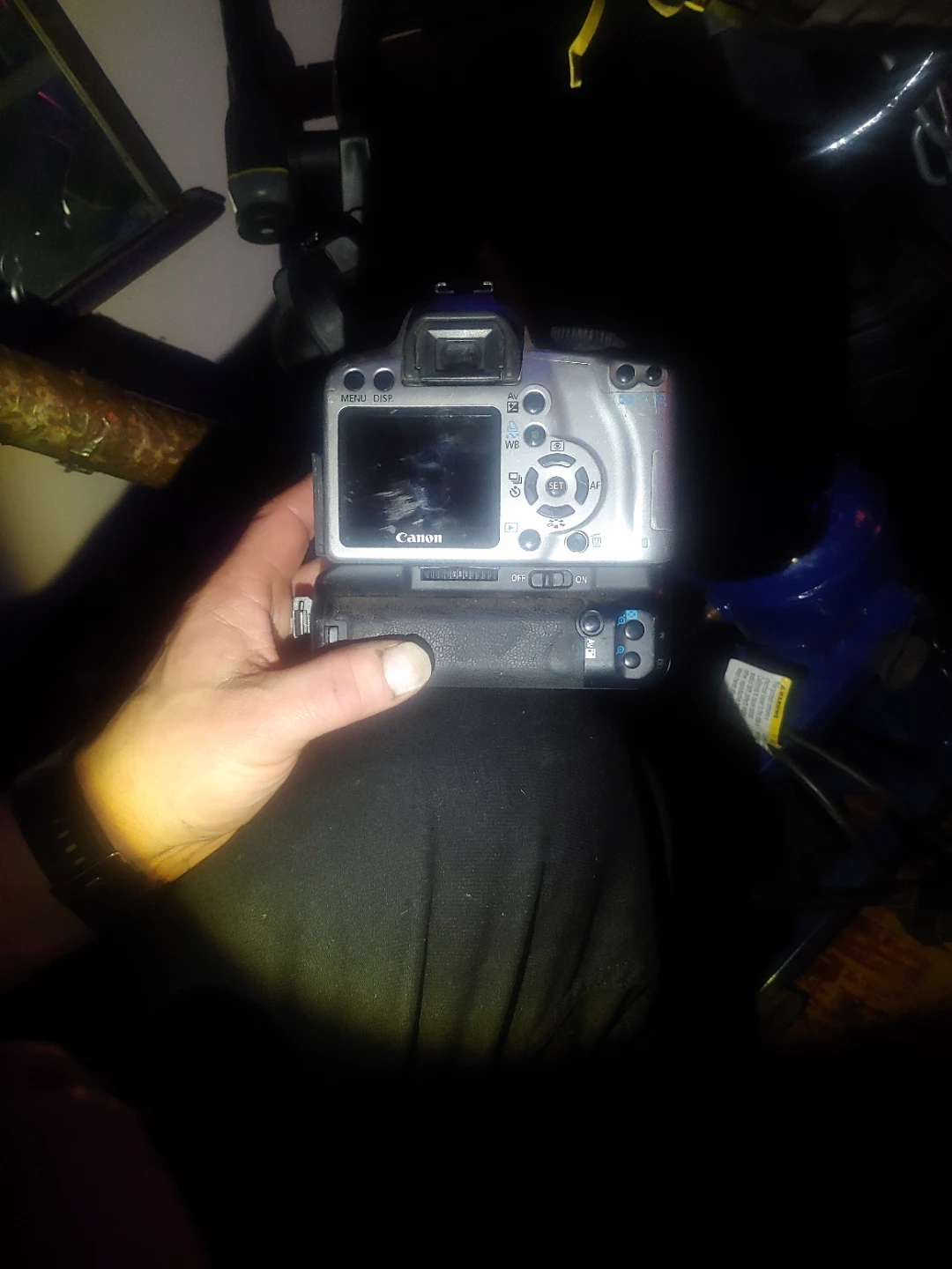 Canon EOS Rebel DSLR Camera with Battery Grip - photo 4