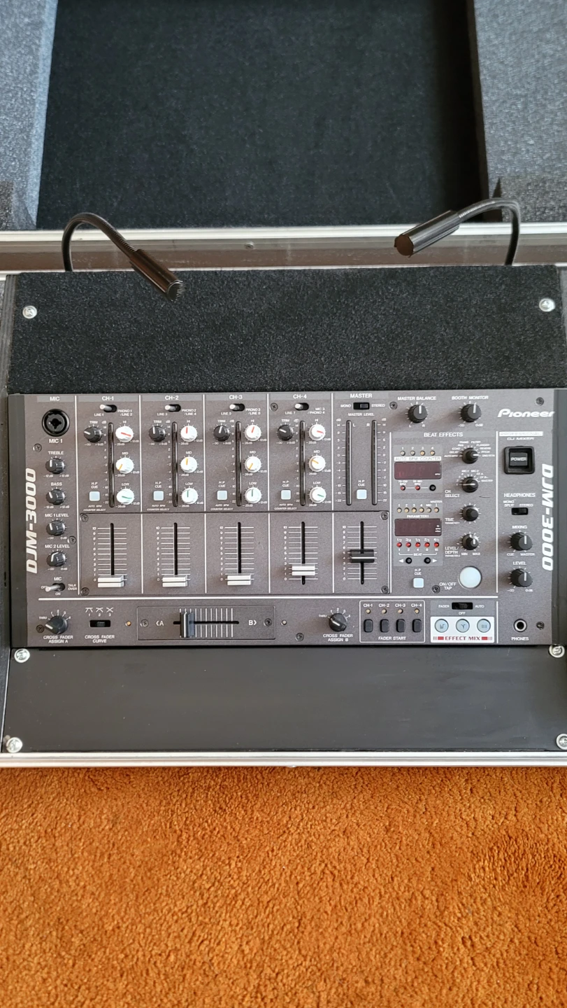 Pioneer DJM-3000 Mixer & 2x CDJ-1000MK3 Players with Case - photo 4