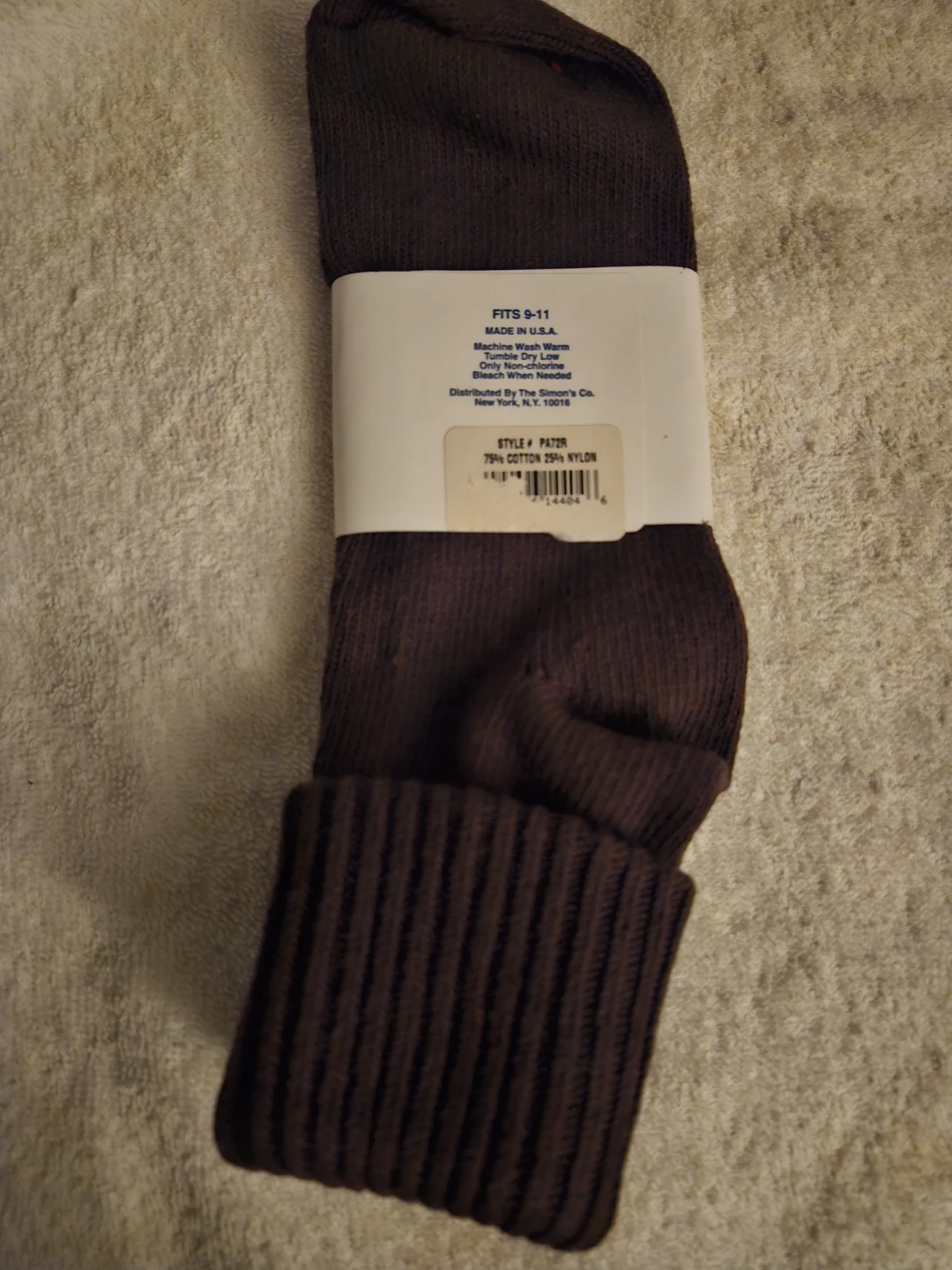 NEW Sz 9-11 BROWN SOCKS, WOMEN'S - photo 2