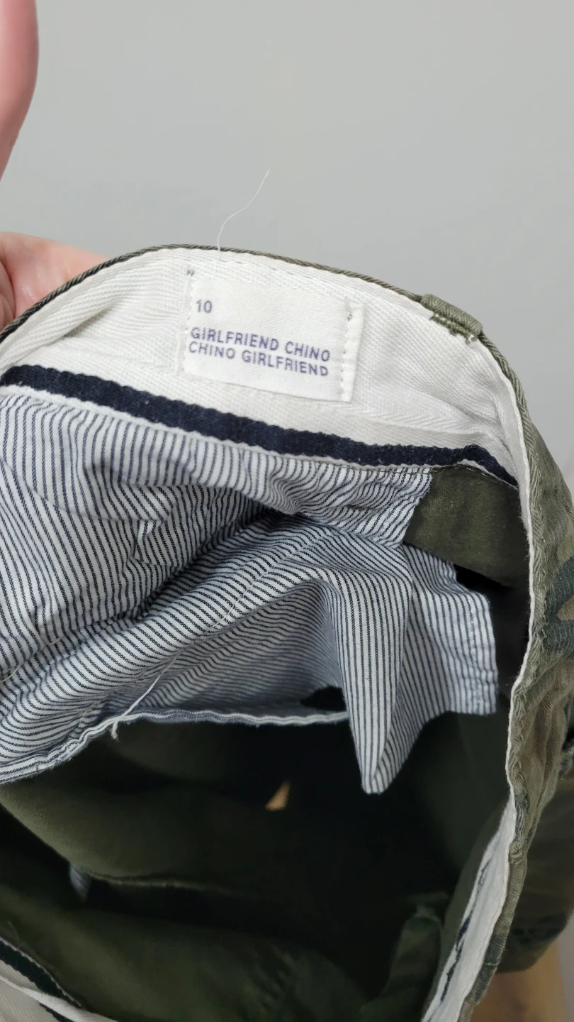 Gap Girlfriend Chino Pants Camo - photo 4