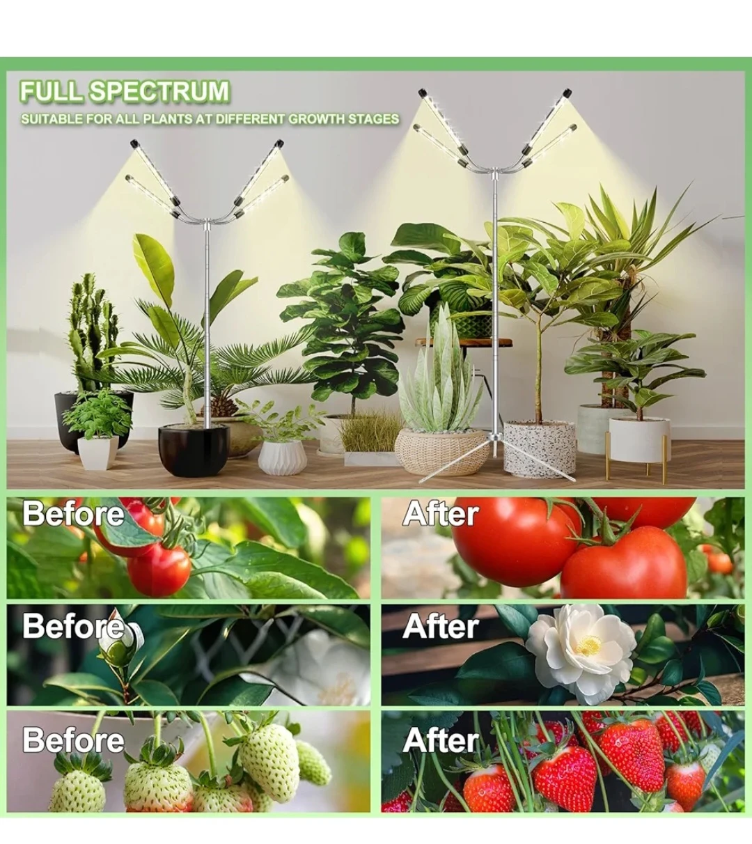 Full Spectrum LED Grow Light Stand - photo 5